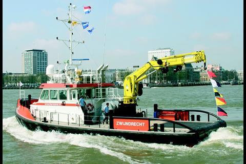 The 23m tug is equipped to provide maximum utilisation on site.